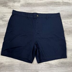 Old Navy Mens Navy Blue Slim‎ Fit Chino Shorts Size 42 Summer Casual